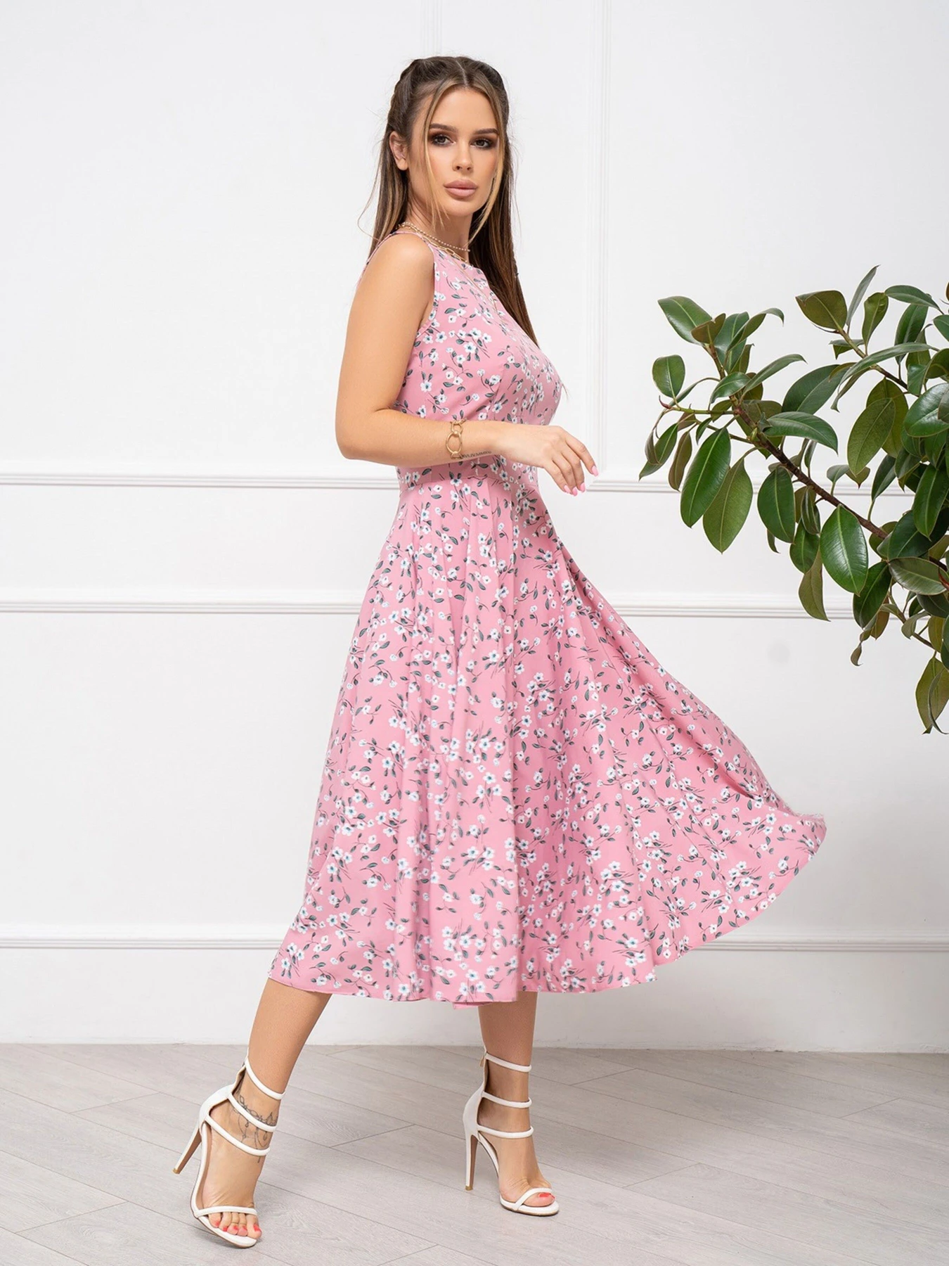 Сукні ISSA Plus модель 13945_pink Фото