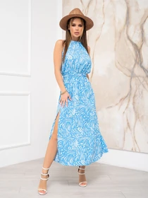 Платья ISSA Plus модель SA-464_blue Фото
