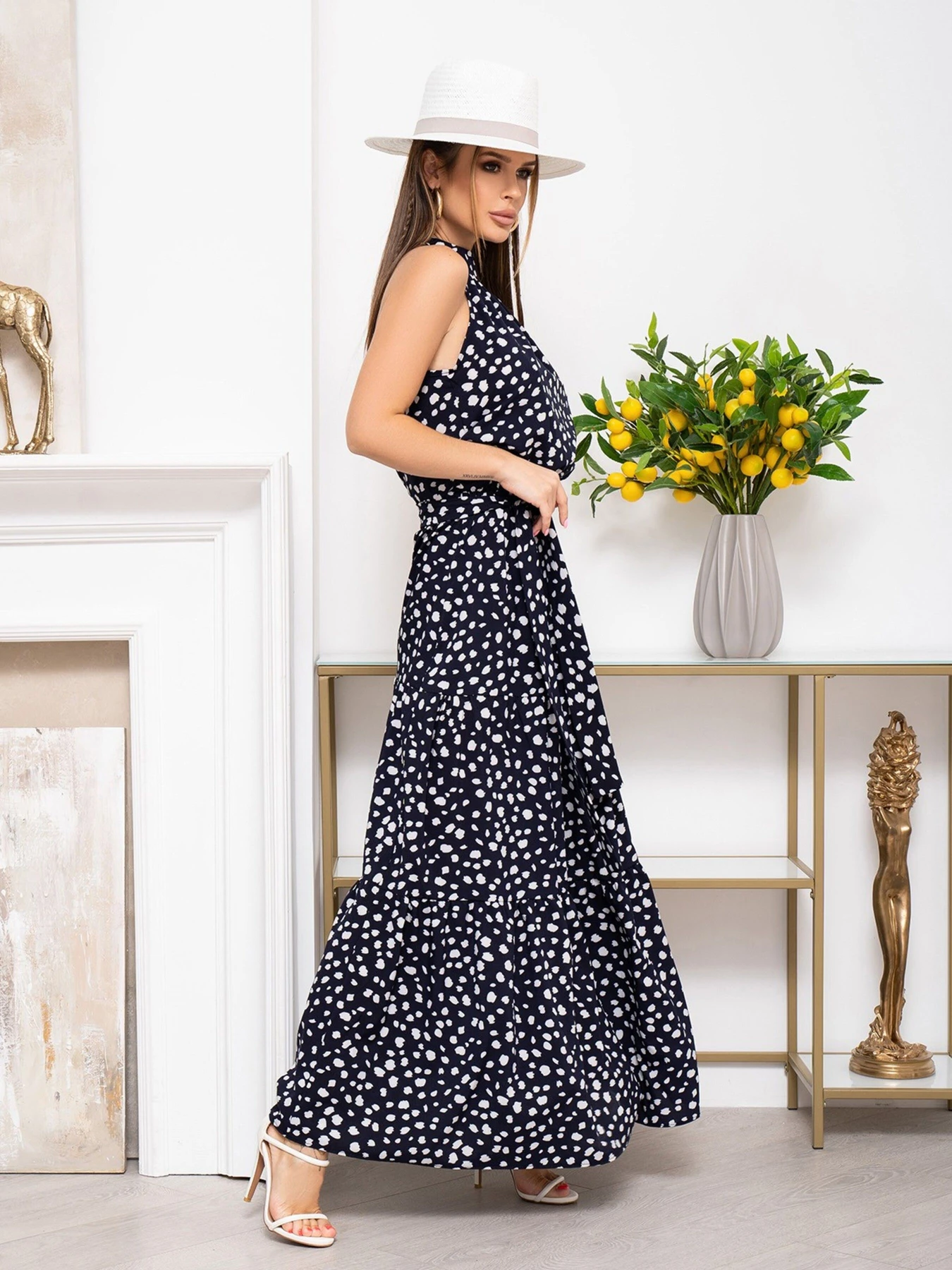 Платья ISSA Plus модель SA-465_darkblue Платья ISSA Plus модель SA-465_darkblue Фото