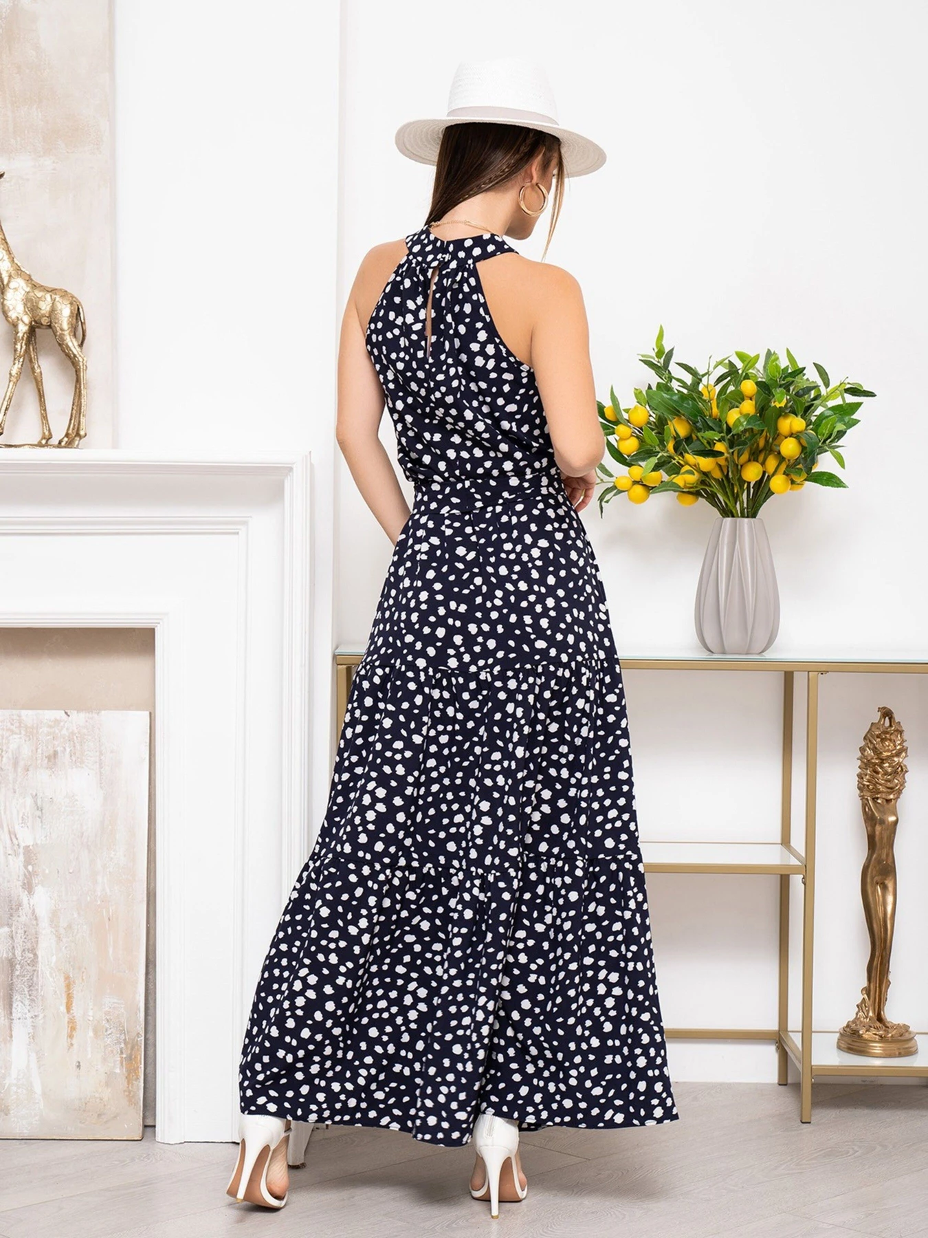 Платья ISSA Plus модель SA-465_darkblue Платья ISSA Plus модель SA-465_darkblue Фото