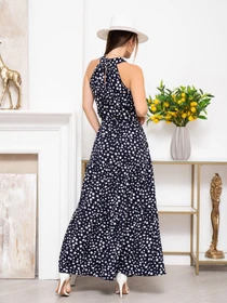 Платья ISSA Plus модель SA-465_darkblue Фото