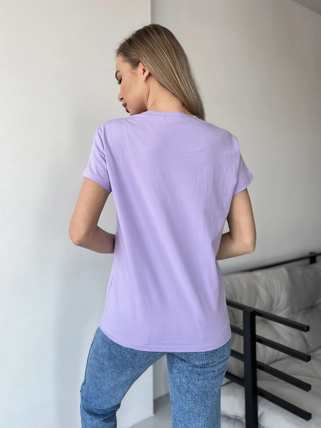 Футболки и поло ISSA Plus модель WN20-445_lilac Фото