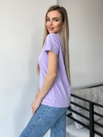 Футболки и поло ISSA Plus модель WN20-445_lilac Фото