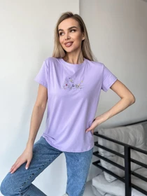 Футболки и поло ISSA Plus модель WN20-445_lilac Фото
