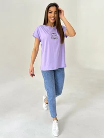 Футболки и поло ISSA Plus модель WN20-447_lilac Фото