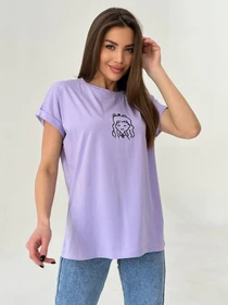 Футболки и поло ISSA Plus модель WN20-447_lilac Фото