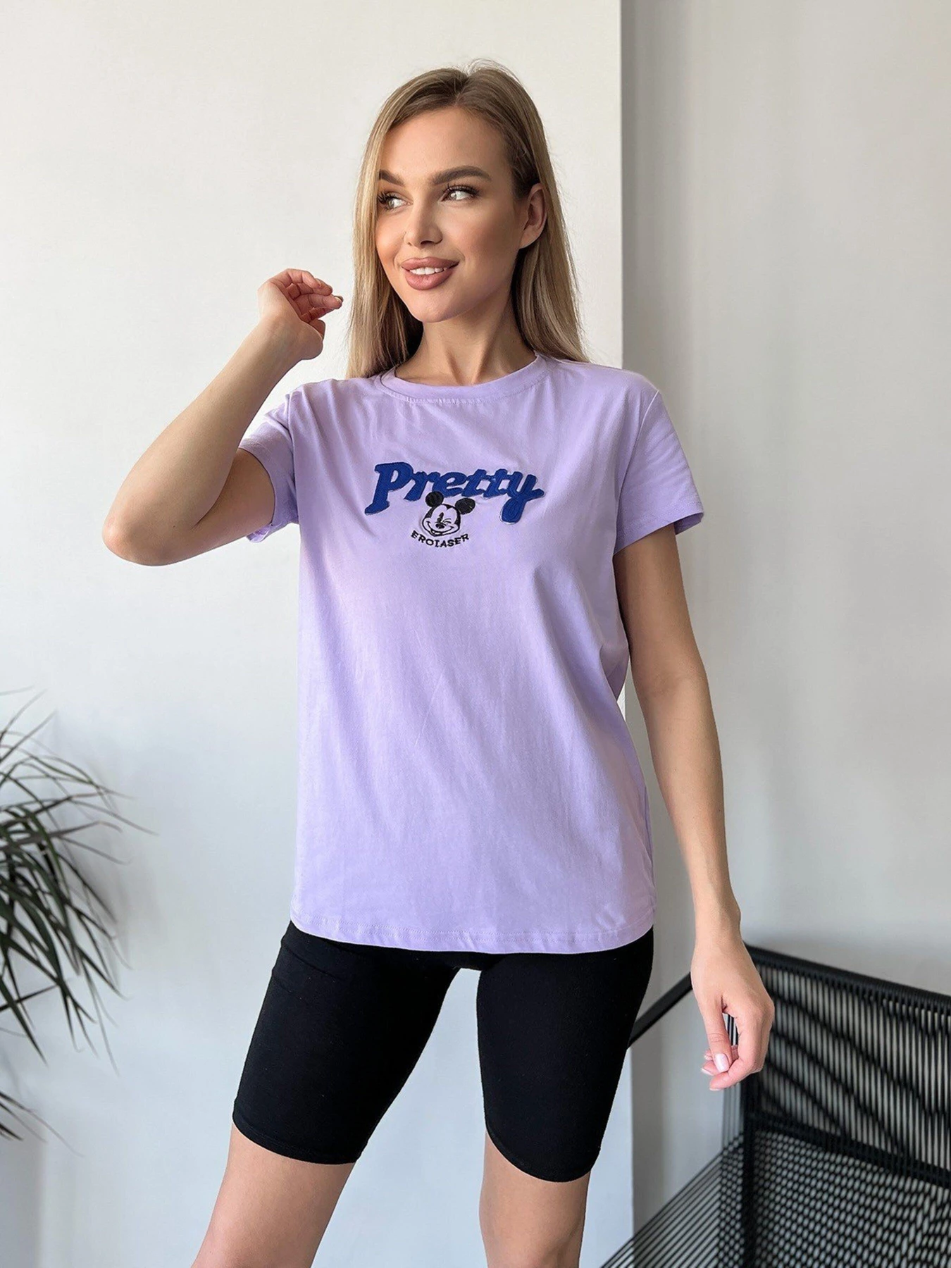 Футболки и поло ISSA Plus модель WN20-449_lilac Фото