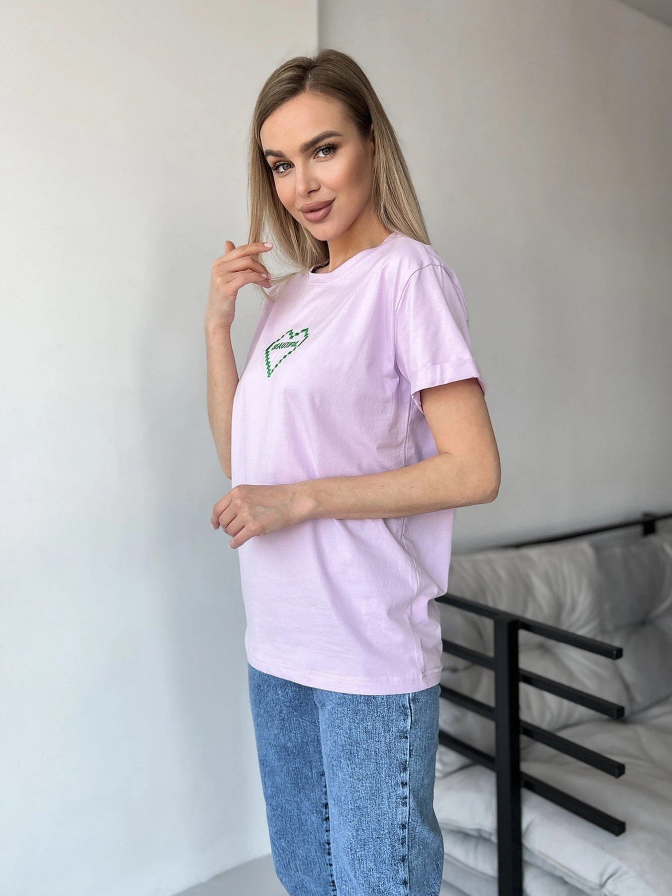Футболки и поло ISSA Plus модель WN20-450_lilac Фото
