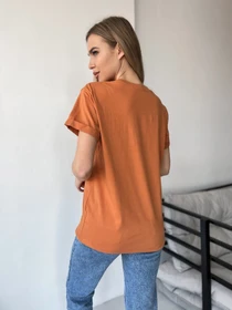 Футболки и поло ISSA Plus модель WN20-450_terracotta Фото
