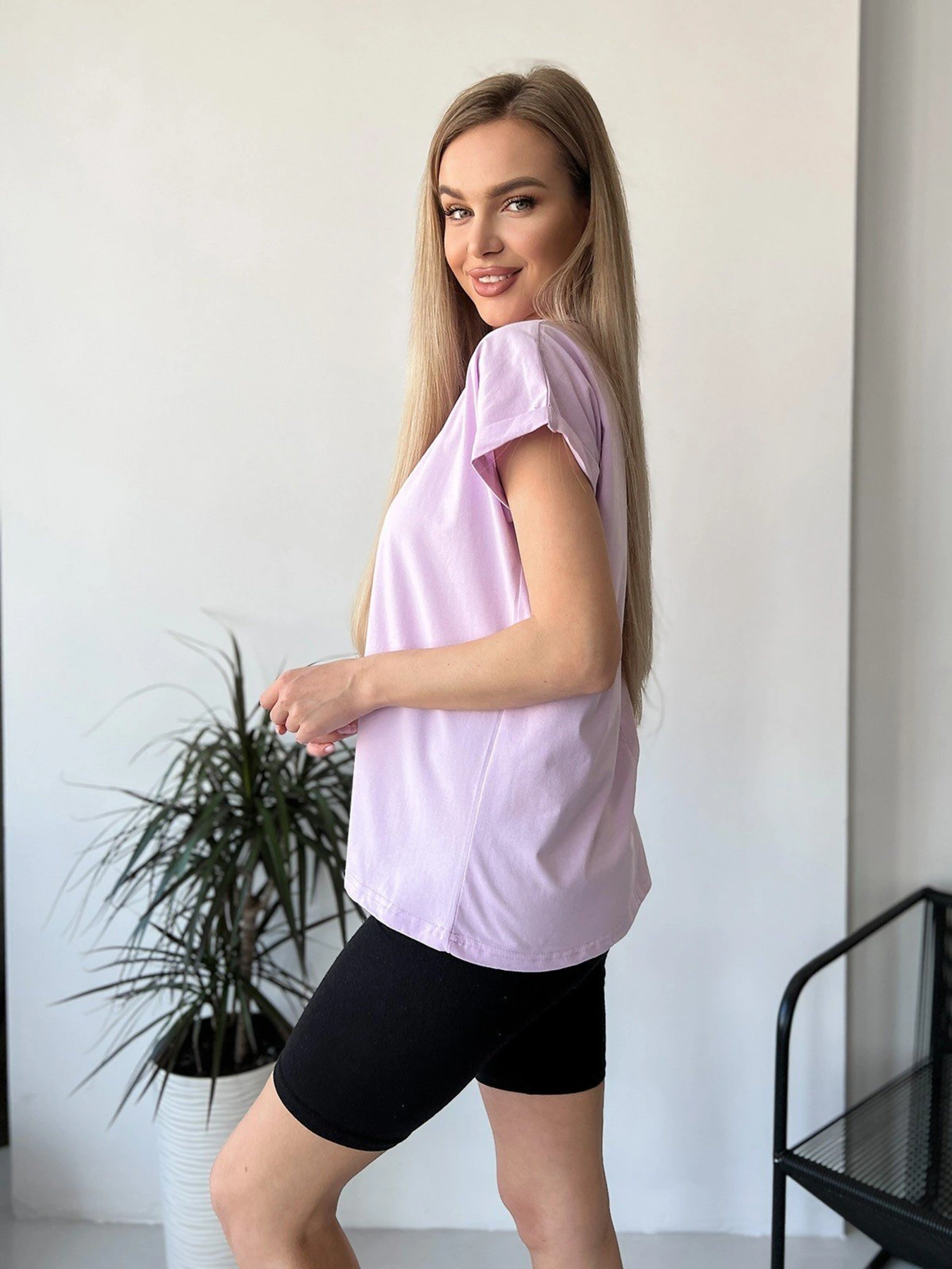 Футболки и поло ISSA Plus модель WN20-453_lilac Фото