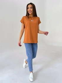 Футболки и поло ISSA Plus модель WN20-453_terracotta Фото