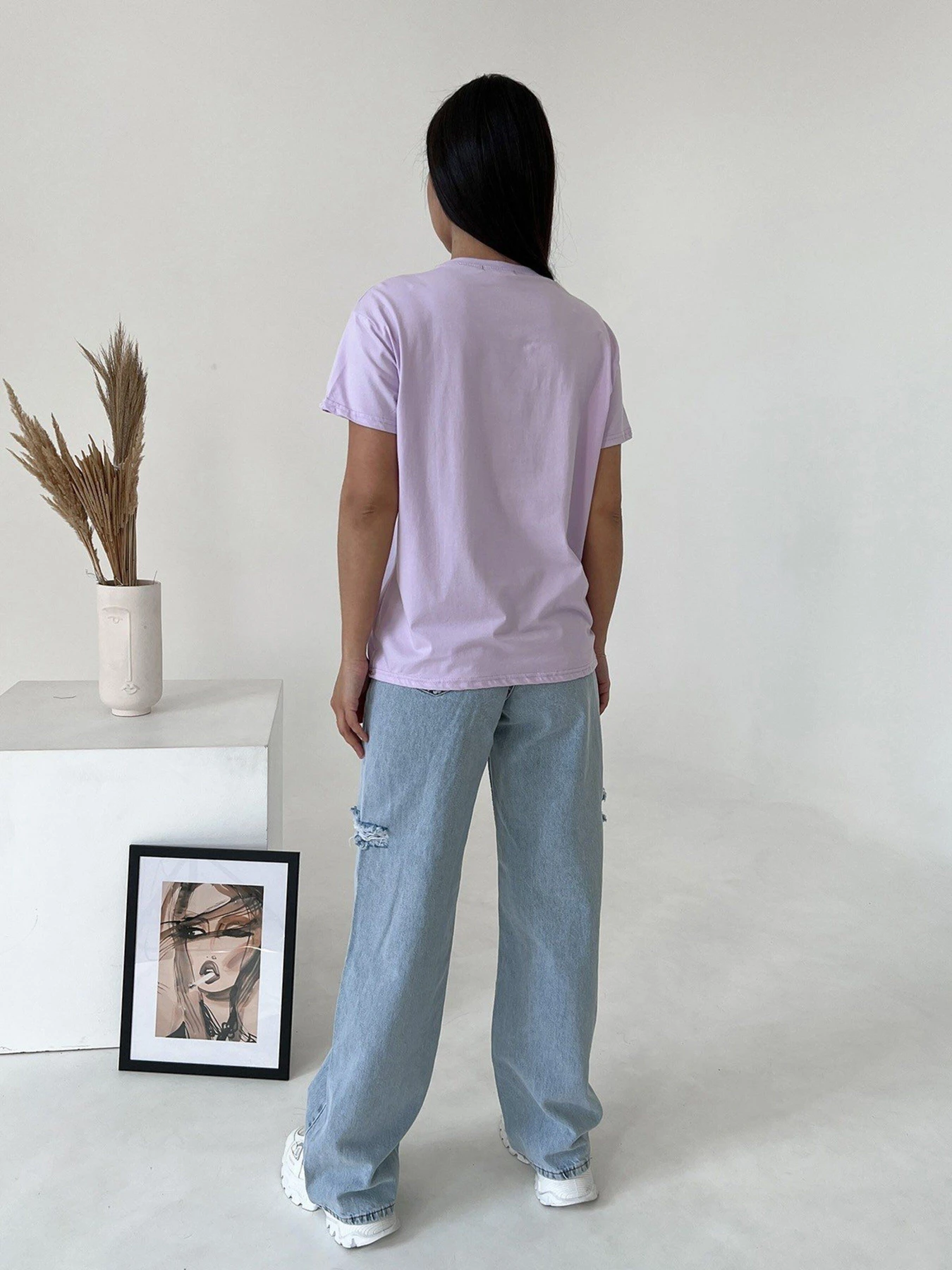 Футболки и поло ISSA Plus модель WN20-455_lilac Фото