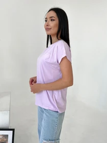 Футболки и поло ISSA Plus модель WN20-457_lilac Фото