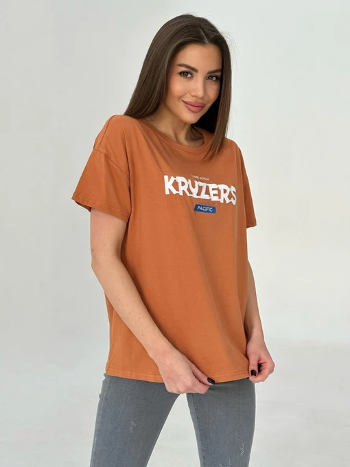 Футболки и поло ISSA Plus модель WN20-460_terracotta Фото