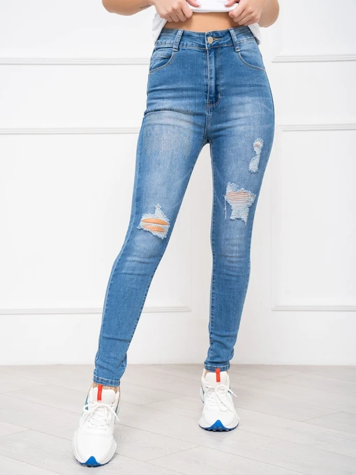 Джинсы ISSA Plus модель WN20-485_blue Фото