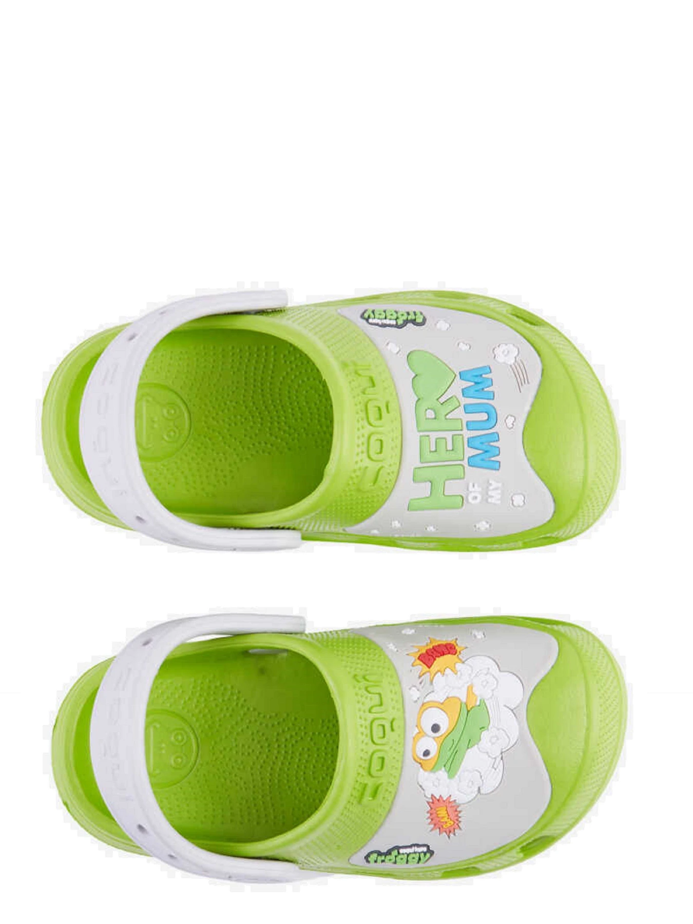 Шлёпанцы COQUI модель 9382PARTY_GREEN_KHAKI_GREY_HERO Фото