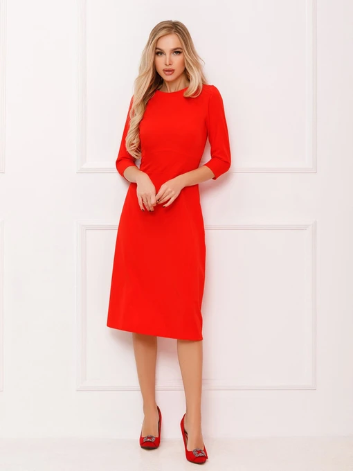 Сукні ISSA Plus модель 12859A_red Фото