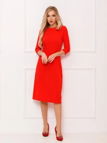 Сукні ISSA Plus модель 12859A_red Фото