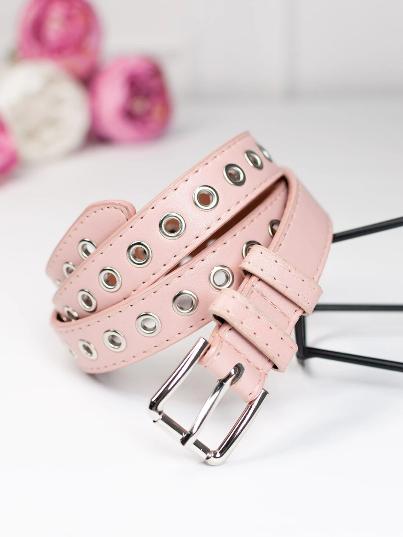 Ремни ISSA Plus модель R1-104_pink Фото