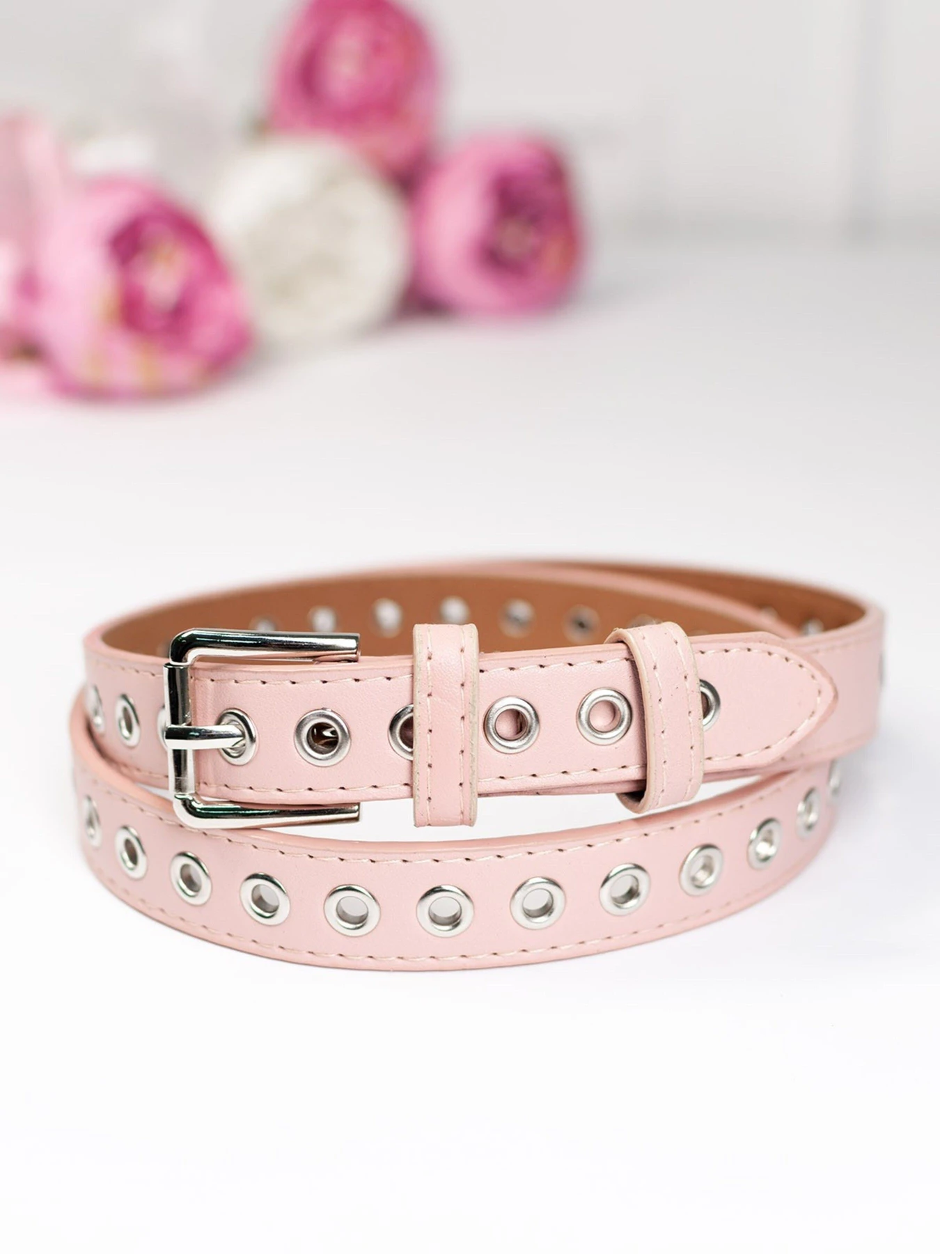 Ремни ISSA Plus модель R1-104_pink Фото