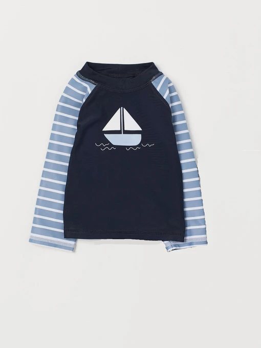 Одяг для пляжу H&M Лонгслів для плавання модель 67976 Фото