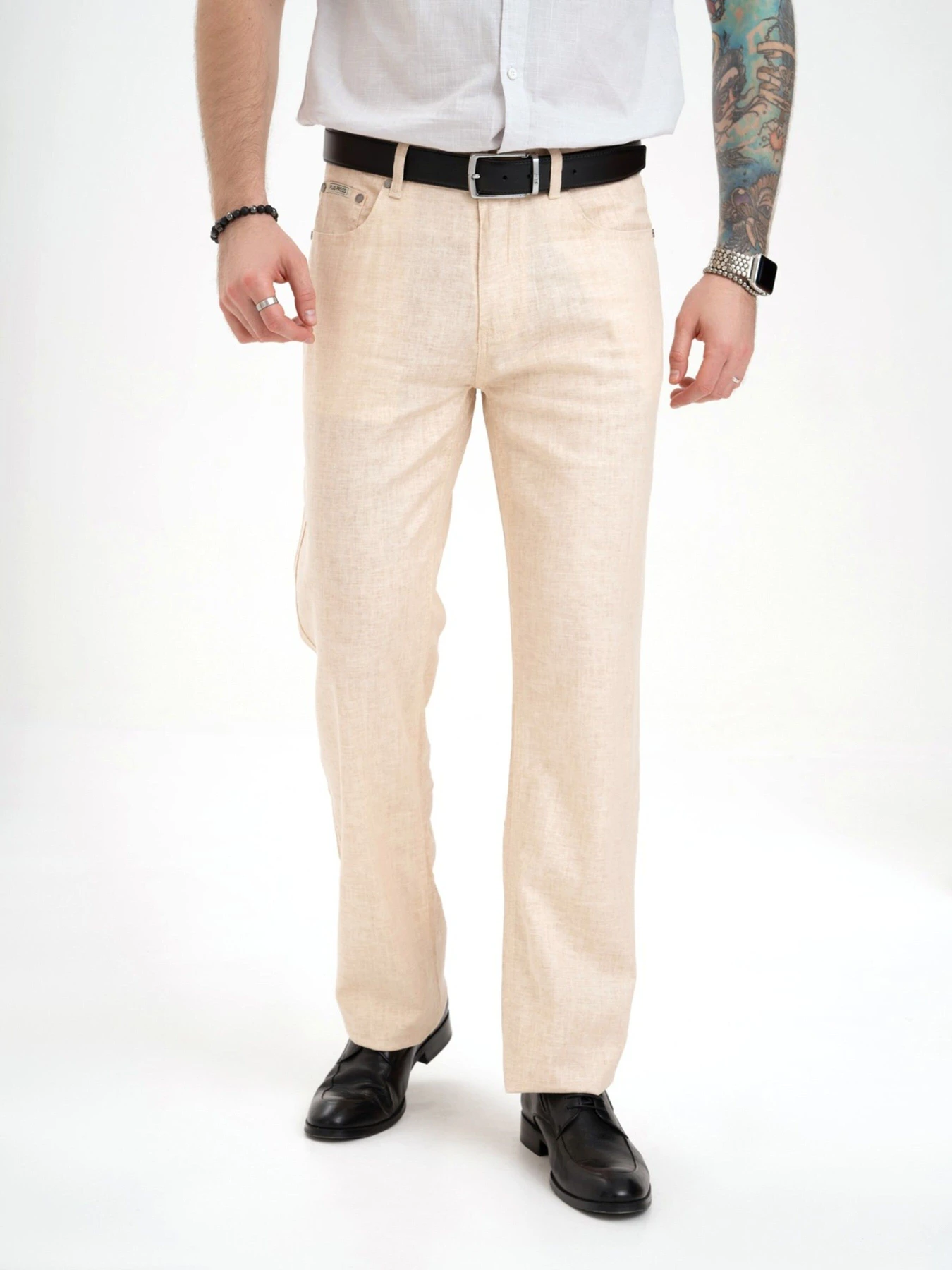 Брюки ISSA Plus модель GN4-140_beige Фото