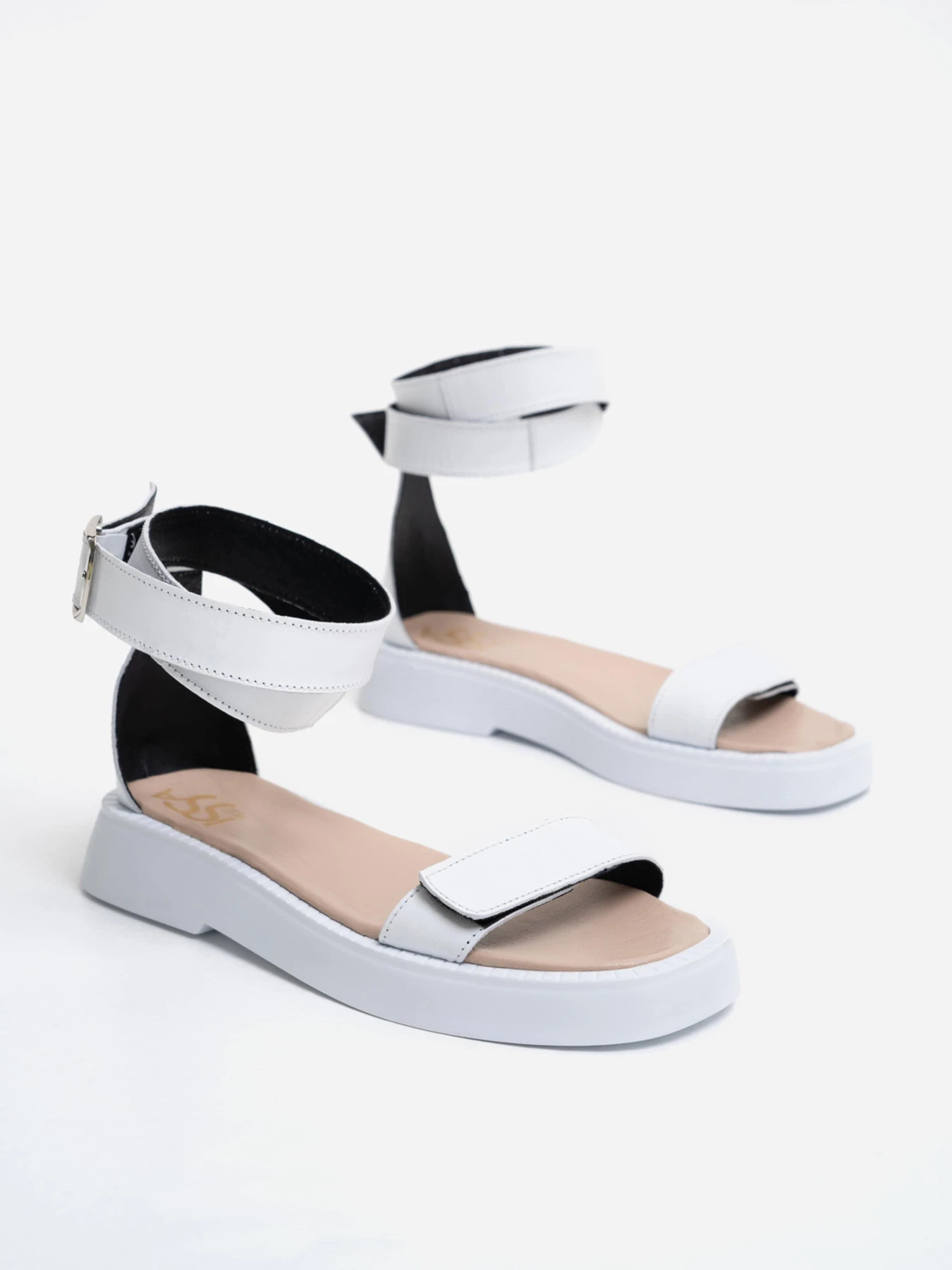 Сандалии ISSA Plus модель OB2-254_white Фото
