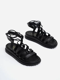 Сандалии ISSA Plus модель OB2-255_black Фото