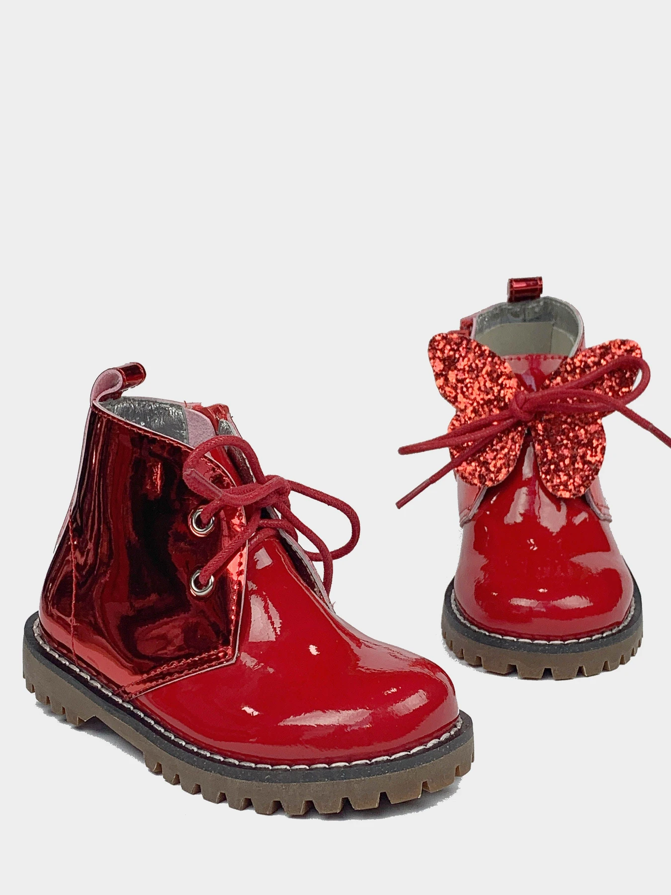 Черевики EVIE.shoes Pippa Red 125-7L модель 125-7L Фото