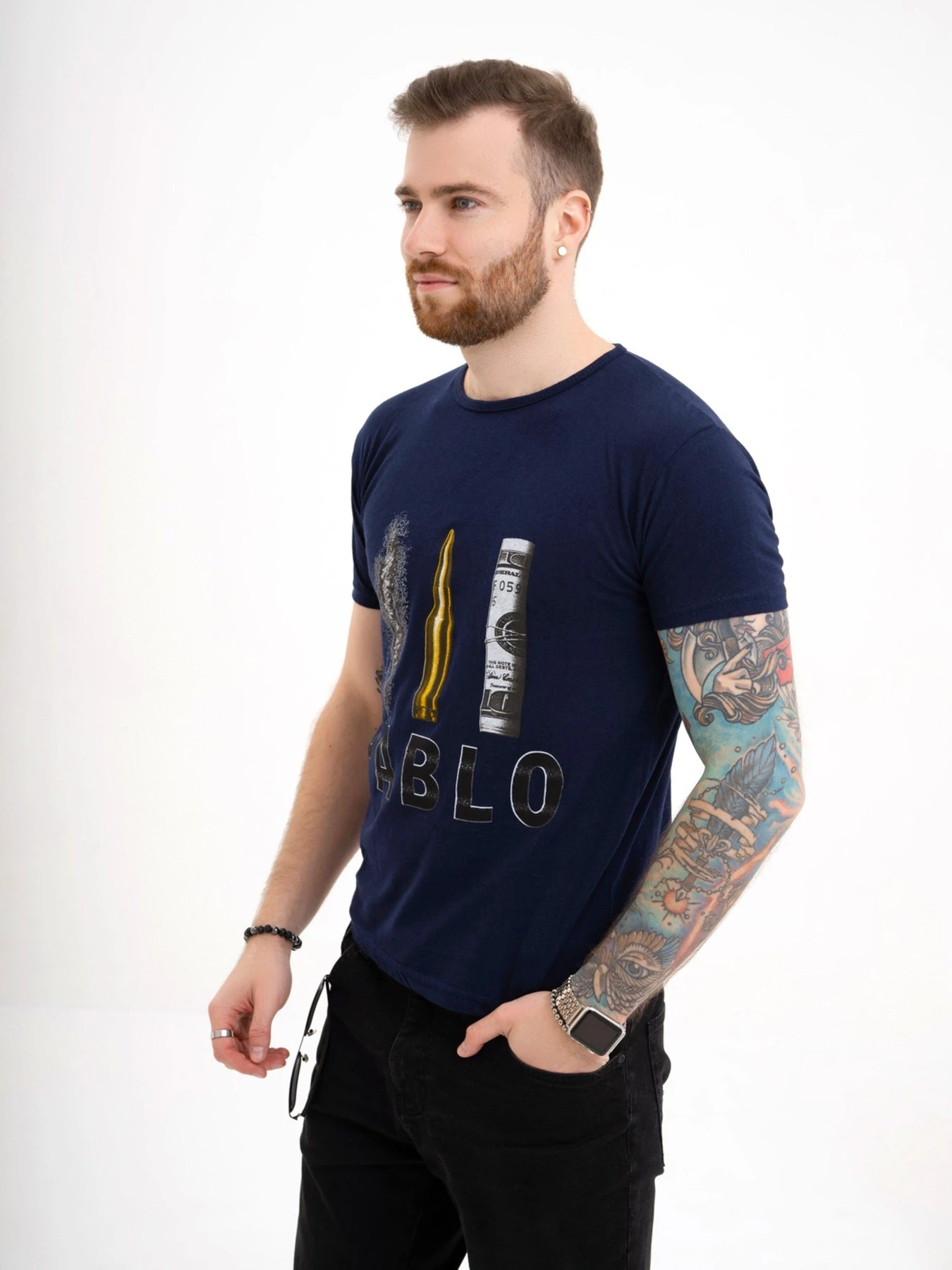 Футболки и поло ISSA Plus модель GN4-109_darkblue Фото
