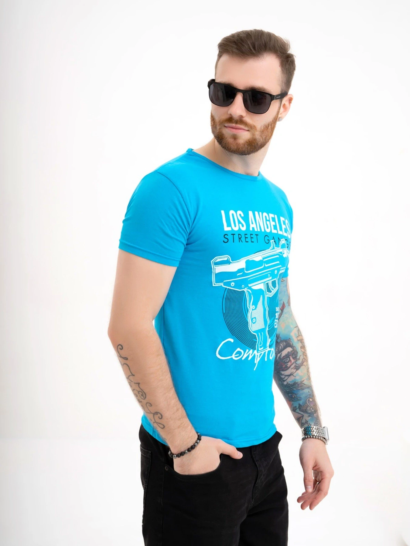 Футболки и поло ISSA Plus модель GN4-120_lightblue Фото