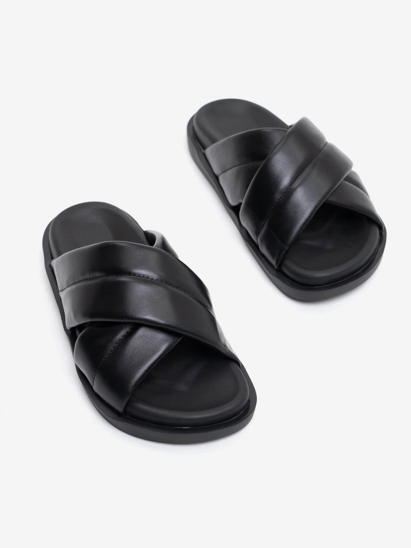 Шлёпанцы ISSA Plus модель OB2-250_black Фото