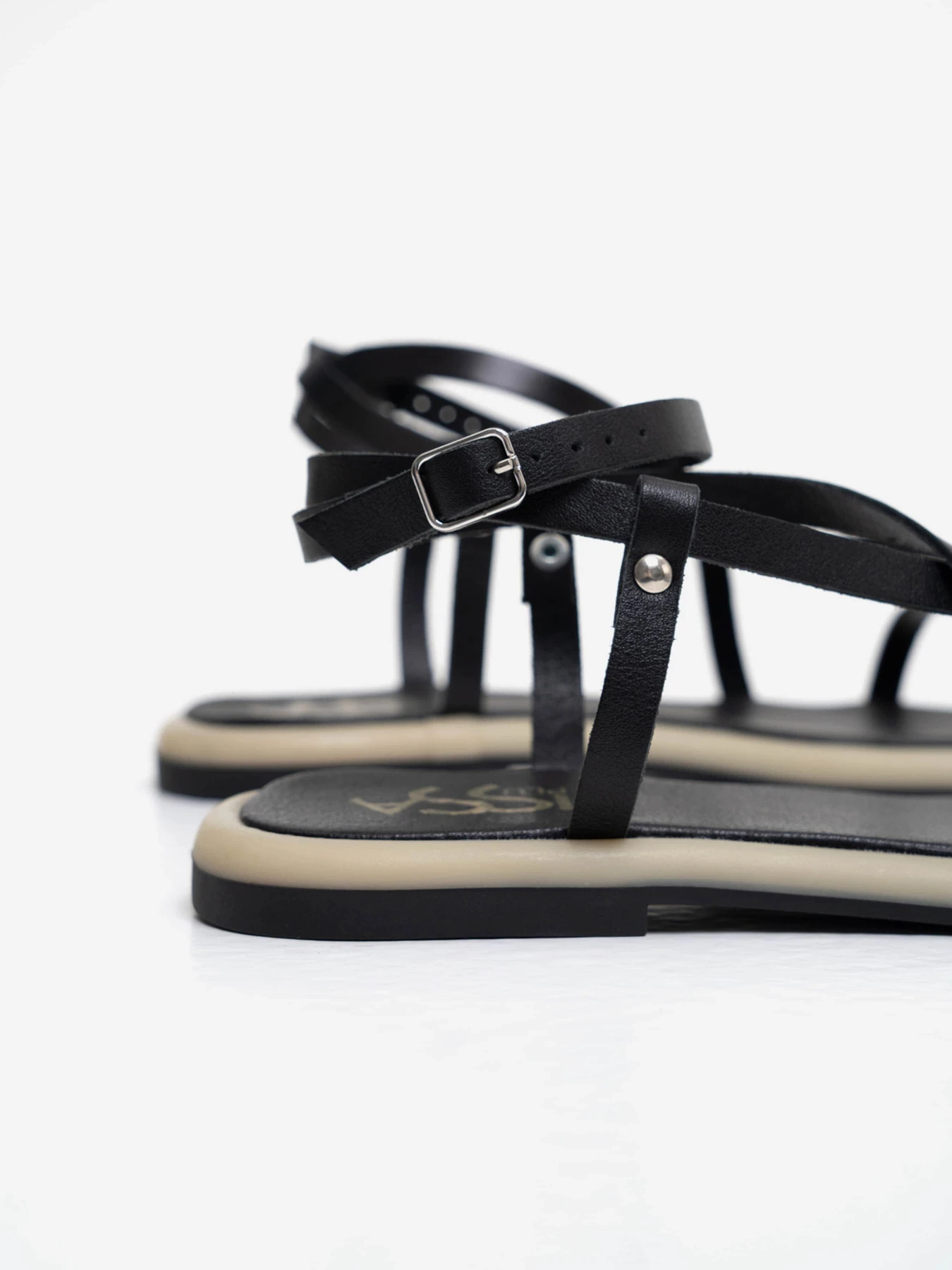 Сандалии ISSA Plus модель OB2-257_black Фото