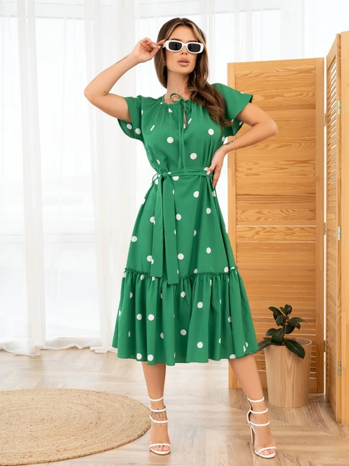Сукні ISSA Plus модель 13954_green Фото