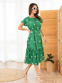 Сукні ISSA Plus модель 13954_green Фото