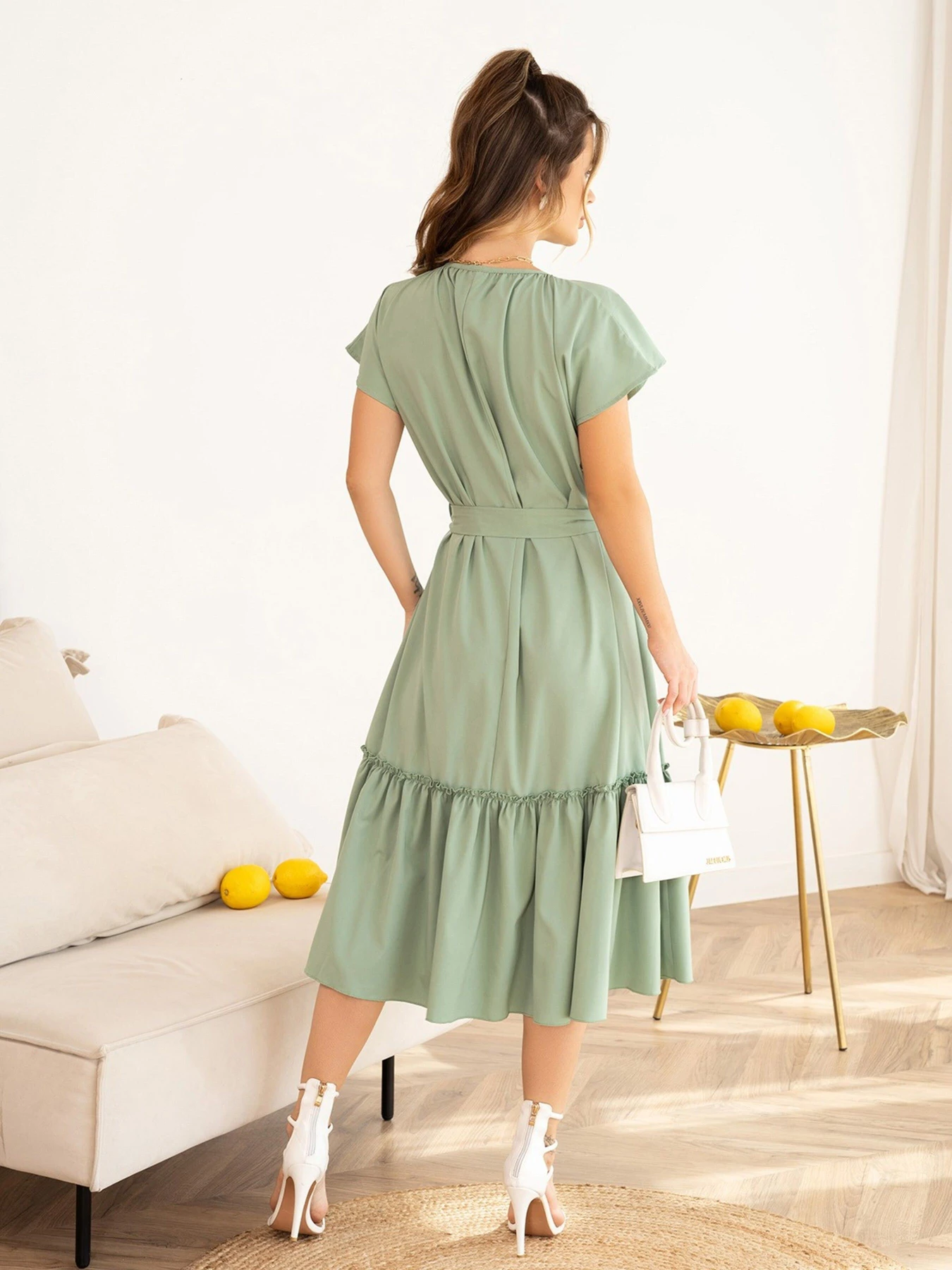 Сукні ISSA Plus модель 13955_mint Фото