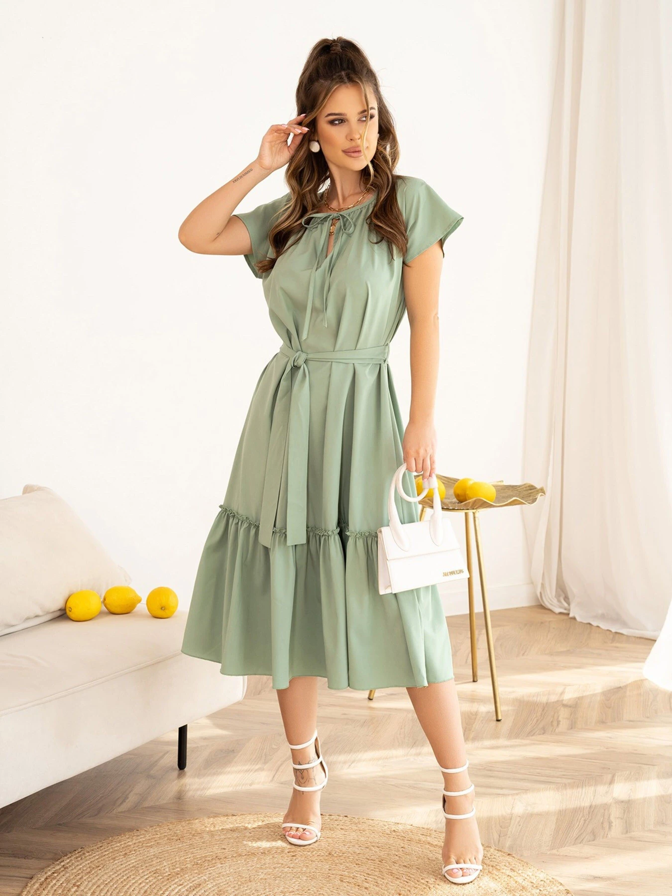 Сукні ISSA Plus модель 13955_mint Фото