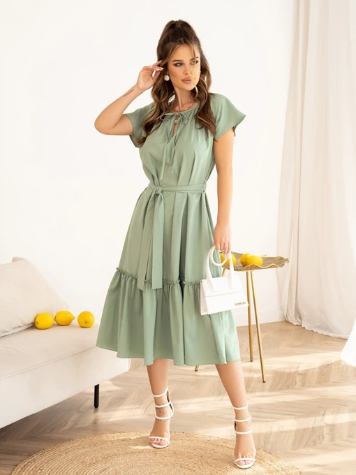 Сукні ISSA Plus модель 13955_mint Фото