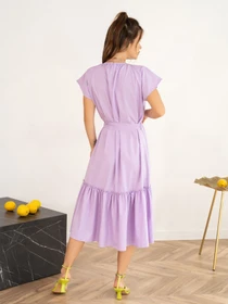 Сукні ISSA Plus модель 13955_lilac Фото