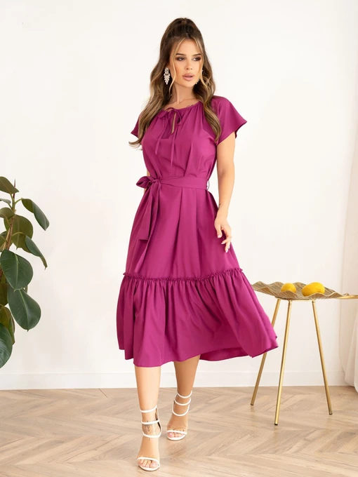 Сукні ISSA Plus модель 13955_purple Фото