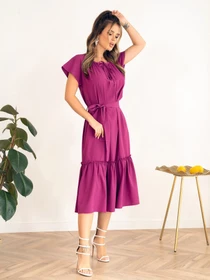 Сукні ISSA Plus модель 13955_purple Фото