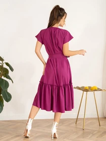 Сукні ISSA Plus модель 13955_purple Фото