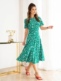 Сукні ISSA Plus модель 13963_green Фото