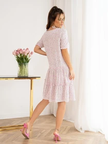 Сукні ISSA Plus модель 13964_pink Фото
