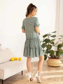 Сукні ISSA Plus модель 13965_khaki Фото
