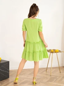 Сукні ISSA Plus модель 13967_lightgreen Фото