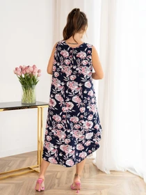 Сукні ISSA Plus модель 13972_blue Фото