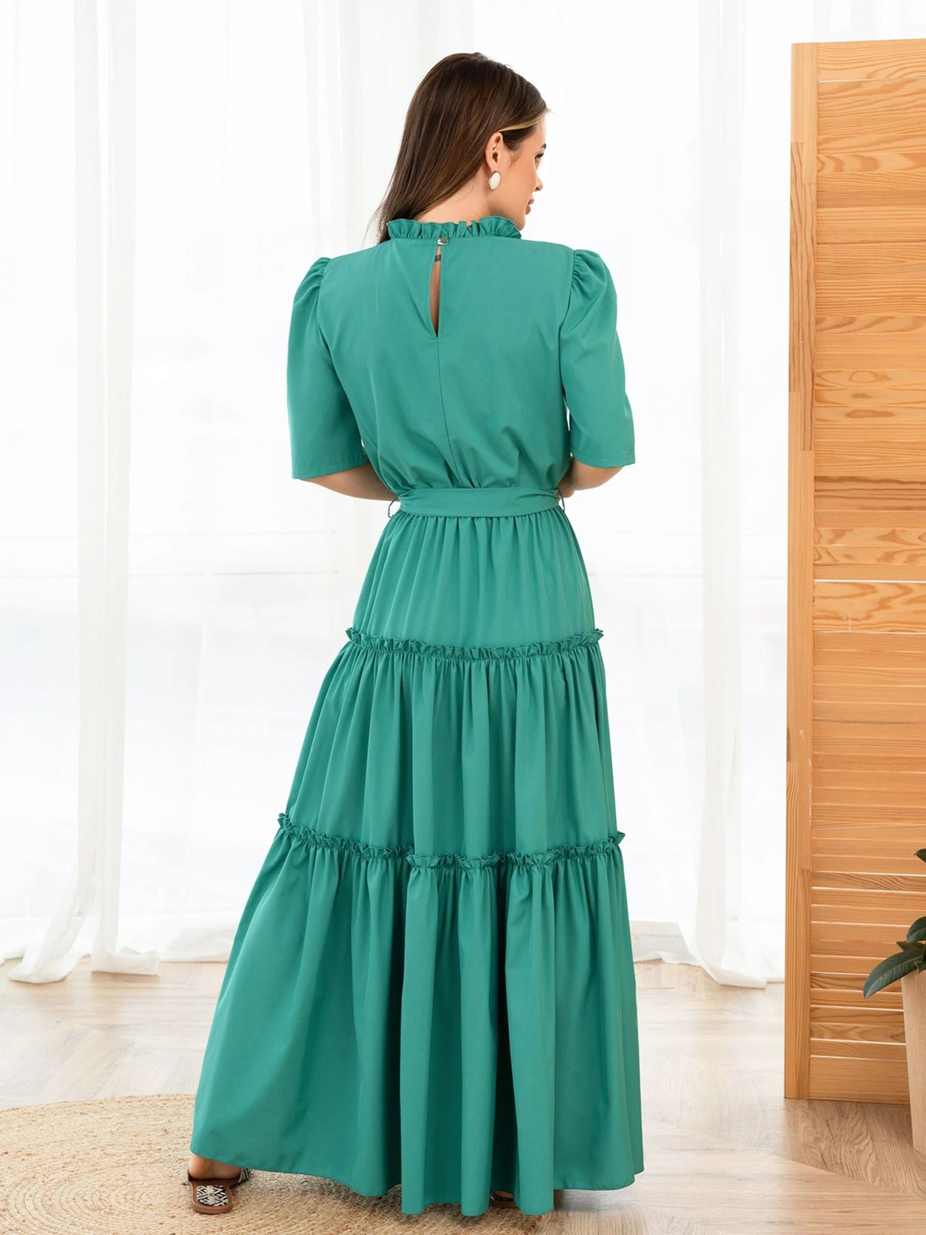 Сукні ISSA Plus модель 13974_green Сукні ISSA Plus модель 13974_green Фото