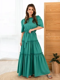 Сукні ISSA Plus модель 13974_green Фото