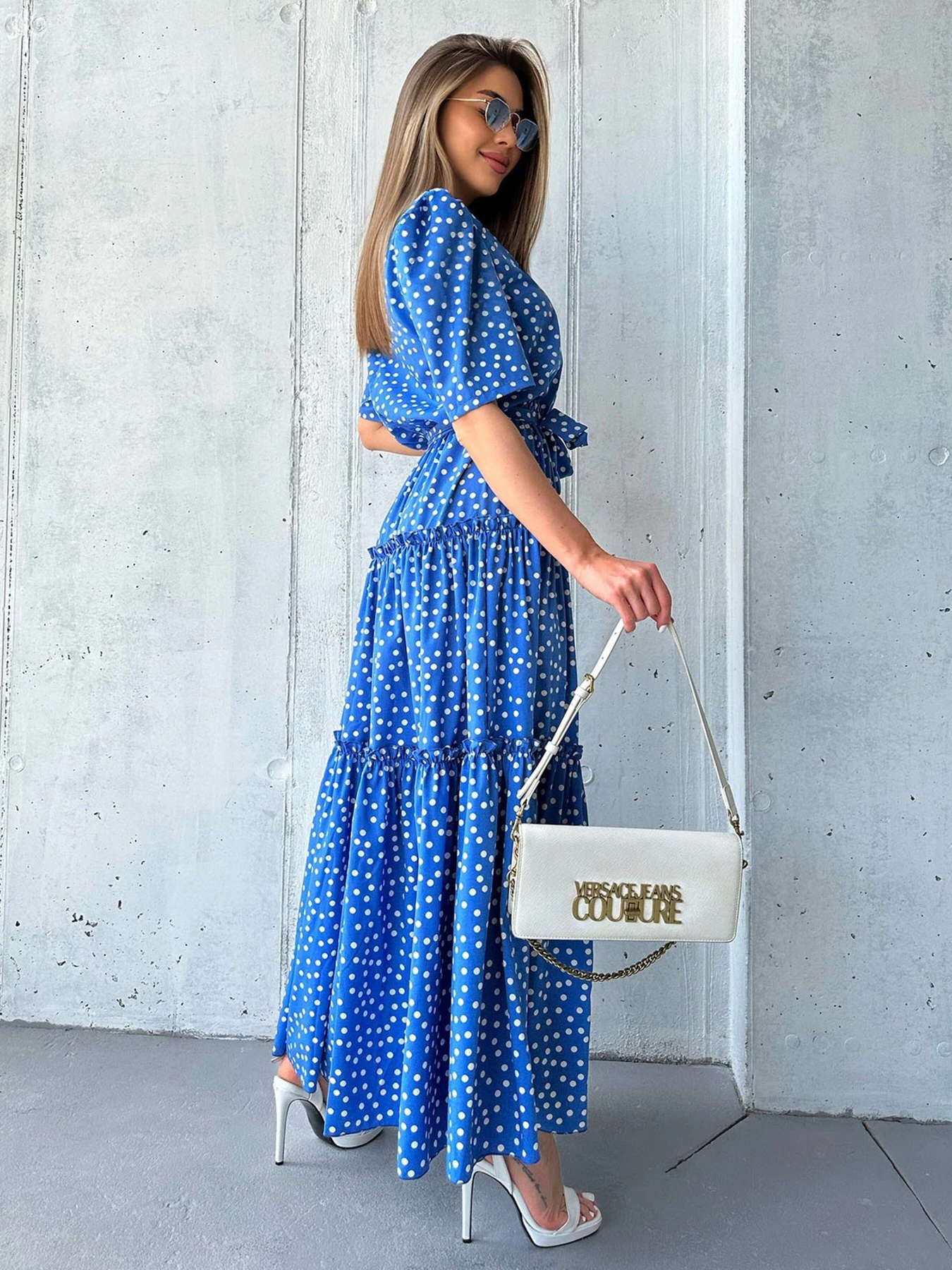 Платья ISSA Plus модель 13975_blue Платья ISSA Plus модель 13975_blue Фото